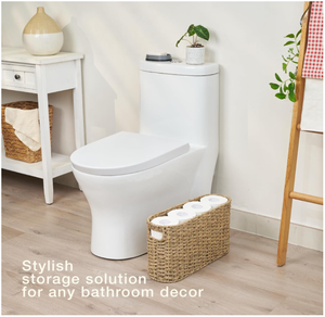 Cesta Organizadora de Papel Higiénico Artex Hai Nam, Diseño Moderno de Mimbre Tejido para Baño - Product Image 2