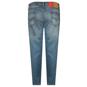 Jeans en denim streetwear vintage pas chers pour hommes, coupe ample, jambe large, respirants, séchage rapide, effet délavé - Product Image 5