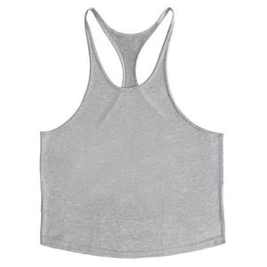 <b>Men's</b> <b>Black</b> Sleeveless <b>Tank</b> <b>Top</b> O-Neck Knitted Spandex/Polyester Breathable Quick Dry Eco-Friendly Front Logo Casual Wear - Product Image 5