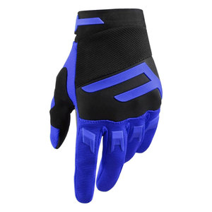 Gants de motocross à doigts entiers, revêtement PU, respirants, antidérapants, fermeture auto-agrippante, unisexe, utilisation en extérieur - Product Image 5