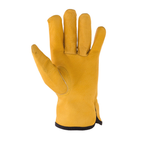 New Style Fashion Driver <b>Gloves</b> Leather for Men Heavy Duty Industrial Safety Hand Protection Car Driving <b>Gloves</b> - Product Image 2