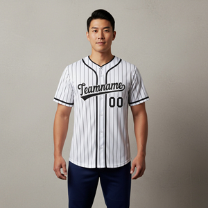 เสื้อเบสบอลผู้ชาย OEM คุณภาพสูง ชุดกีฬา โลโก้สั่งทำได้ ระบายอากาศดี ทรงแอธเลติก โพลีเอสเตอร์ 100% ดีไซน์ใหม่ - Product Image 1