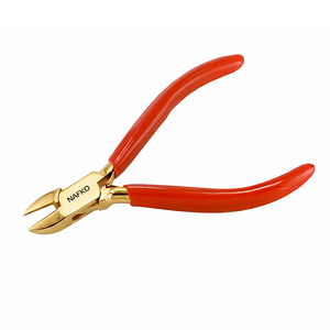 Professional Side Cutter 120mm Stainless Steel Plier Jewelry <b>Wire</b> Cutters Custom PVC Grip Jewelry Beading and <b>Craft</b> Equipment - Product Image 1