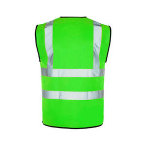 Chaleco de Seguridad Reflectante de Alta Visibilidad para Trabajo, Suministro de Fábrica, Ropa de Trabajo, Superventas, Personalizado - Product Image 6