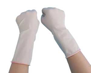 Guantes de Látex Blancos, Impermeables, Resistentes a Químicos, Sin Polvo, Desechables, Certificación CE, 4 Mil de Grosor, Uso Hospitalario, Entrega Rápida - Product Image 3