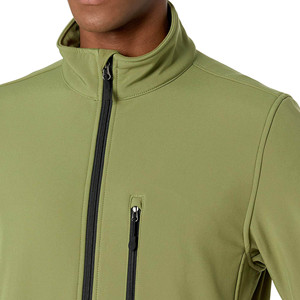 Veste softshell imperméable et coupe-vent pour homme avec doublure en polaire, idéale pour la randonnée et le camping - Product Image 6