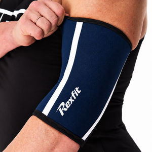 Mangas de compresión personalizadas con logo para gimnasio, levantamiento de pesas, entrenamiento de fuerza, soporte de compresión, proveedor mayorista - Product Image 4