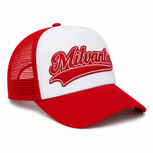 Nueva Gorra Trucker con Bordado Personalizado, Gorra de Béisbol de 5 Paneles con Malla y Visera Curva, Transpirable y de Primera Calidad para Hombre - Product Image 3