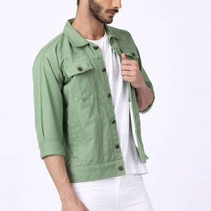 Chaqueta de Invierno para Hombre, Estilo Clásico, Cuello Alto, Logotipo Frontal, 100% Algodón, Transpirable, Ecológica, para Viajes, Trabajo y Uso Casual, MOQ Bajo - Product Image 3