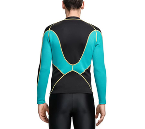 Camiseta de Natación para Hombre, Protección UV de Manga Larga, Camiseta Deportiva de Secado Rápido, Camiseta de Compresión para Gimnasio - Product Image 1