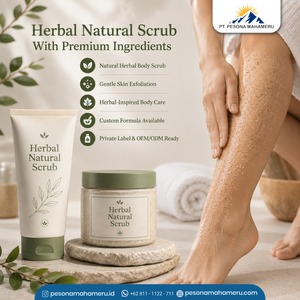 Exfoliante Corporal Herbal Personalizado, Exfoliante Botánico para el Cuidado del Cuerpo, Inspirado en Ingredientes Naturales para Marcas de Marca Privada - Product Image 2