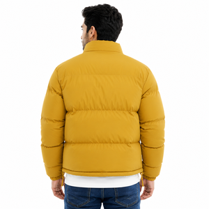 Casual Warm Lightweight Polyester Men's <b>Jackets</b> Wholesale OEM Custom Men's Puffer <b>Jacket</b> Quilted Padded Winter <b>Jacket</b> Supplier - Product Image 3