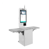 Nuevo Kiosco de Pago Minorista con Báscula, Caja Registradora sin Efectivo, Pantalla Táctil, SDK, Reconocimiento Facial y Lector de Códigos de Barras