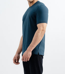 T-shirt pour homme de qualité supérieure, frais et léger pour l'été, vente en gros, fabrication sur mesure, 180 g/m², 100 % coton. - Product Image 3