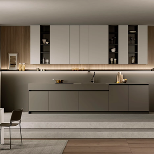 Gabinetes de Cocina Modernos Personalizados JY Project, Fabricados en Binh Duong, RTA, Panel de Melamina MDF, Ecológicos, de Alta Calidad, Juego Completo, Venta al Por Mayor - Product Image 2