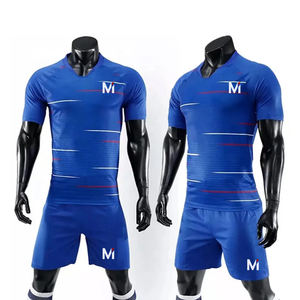 Uniforme de Fútbol Personalizado y Transpirable para Clubes, Tallas Grandes, Conjunto Profesional con Camiseta y Pantalones Cortos Impresos, Proveedor al por Mayor - Product Image 2