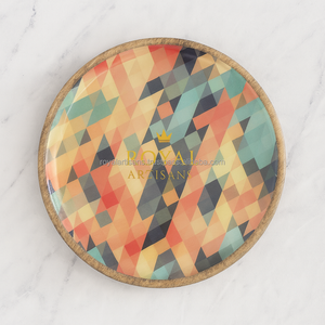 Handmade Wooden <b>Tray</b> – Eco-Friendly <b>Small</b> Serving <b>Tray</b> for Tea, Coffee, Food Storage & Gift Display - Product Image 1