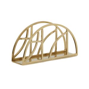 Porta Servilletas de Hierro con Acabado en Polvo Negro de Diseño Nórdico para Decoración de Mesa, Decoración de Hotel, Caja para Servilletas - Product Image 3