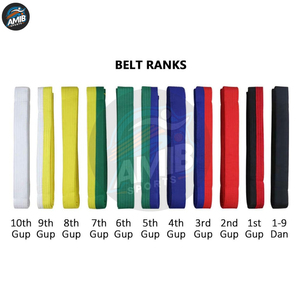 Cinturones de Artes Marciales Personalizables, Ligeros y de Alta Calidad, Óptimos para Karate, Disponibles en Diferentes Tallas y Colores, Servicio OEM - Product Image 5