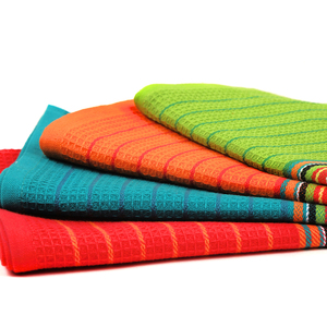 Premium Organic Waffle Weave Cotton <b>Kitchen</b> Dish Towels-Lint-Free Fast Drying & High Absorption for Daily Use - Product Image 6