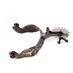 2026 New Arrival Design High Quality Stainless Steel Horse Riding <b>Equestrian</b> English Spurs Customized Color Logo Horse Spurs - Product Image 5