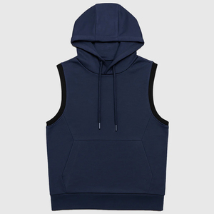 Sudadera sin Mangas para Hombre, para Fisicoculturismo, Running, Gimnasio, Ejercicio, Tejido Transpirable y Elástico - Product Image 2
