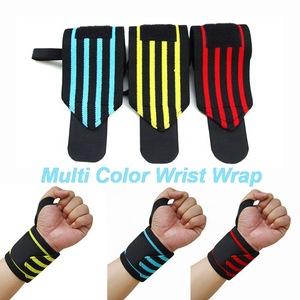 GAF Nuevas muñequeras de goma de alta resistencia para gimnasio, estilo chino, con peso, personalizables para levantamiento de pesas, con logo personalizado - Product Image 5