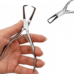 Wholesale German Steel Double Spring Needle Neck <b>Hair</b> Extension Plier <b>Hair</b> <b>Remover</b> <b>Tool</b> - Product Image 6