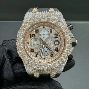 Reloj Mecánico de Lujo para Hombre 2026 Fashion Shine, Caja de Acero Inoxidable, Cristal de Zafiro, Resistente al Agua 30m, Correa de Goma - Product Image 1