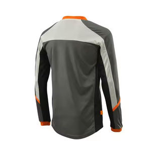 เสื้อแข่งรถแบบแห้งเร็ว ระบายอากาศได้ดี ปรับแต่งได้ ขนาดใหญ่พิเศษ เสื้อมอเตอร์ครอสแบบสั่งทำ เสื้อแข่งรถมอเตอร์ไซค์ปากีสถาน - Product Image 2