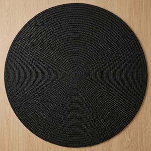Round Braided Jute <b>Rug</b> Natural Woven Area Carpet Eco Friendly <b>Boho</b> Farmhouse Living Room Bedroom Floor Decor Handmade - Product Image 6