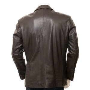 Veste d'hiver pour homme en cuir de vache véritable, imperméable, coupe-vent, respirante, style streetwear, fabriquée par un fabricant professionnel - Product Image 2