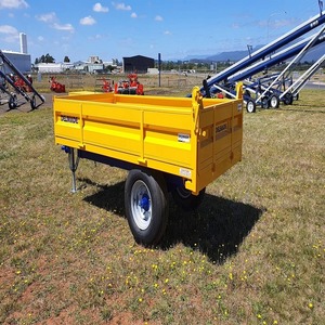 High Quality Factory Original 7X14 High Side Steel Dump <b>Trailer</b> 6x12 <b>Farm</b> <b>Trailer</b> Excellent Sale - Product Image 1