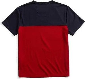 เสื้อยืดคอกลมแขนสั้นผู้ชาย ทรงปกติ สไตล์ลำลอง ผ้าโพลีเอสเตอร์ถัก 100% แต่งขอบตัดสี ดีไซน์เรียบง่าย - Product Image 2