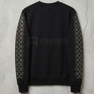 Chemises thermiques élégantes en strass pour hommes, 100 % coton, unies, pour l'hiver, avec un design brillant et une coupe décontractée confortable - Product Image 2