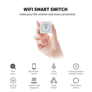 Tuya สวิตช์16A 1CH อัจฉริยะ Wi-Fi ขนาดมินิพร้อมการควบคุมด้วยเสียงรองรับฟังก์ชั่นกำหนดเวลา PST-AP-SMT 2026ยอดนิยม - Product Image 5