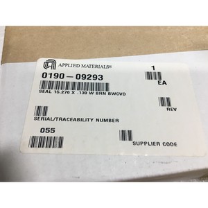2 AMAT 0190-09293 <b>SEAL</b> 15.276 X .139 W BRN BWCVD - Trusted Global Legacy Semiconductor Equipment and Parts at - Product Image 4