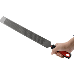 Raspador de pezuñas de 18 pulgadas, herramienta de herrador de acero al carbono de alta resistencia, recortador de pezuñas profesional con mango de goma para caballos y cabras - Product Image 2