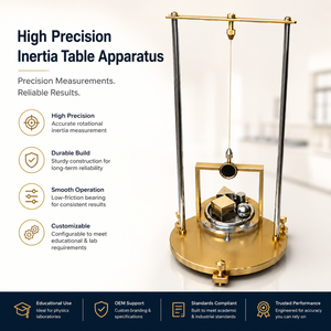 Electronic Inertia <b>Table</b> Apparatus | Cast Iron Base 1% Accuracy Professional Physics Laboratory Testing Machine Enhanced Safety - Product Image 5