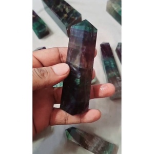 หินพลอยหอฟลูออไรต์สีรุ้งสำหรับตกแต่งบ้าน - Product Image 4