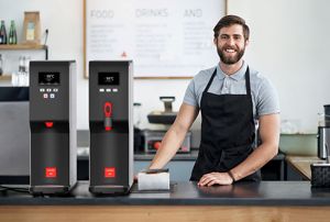 Chauffe-eau instantané professionnel pour salon de thé et bar à café, débit élevé 3L/min, avec écran LCD - Product Image 2