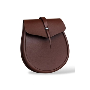 Pochette Sporran en Cuir Marron Premium, Sac de Kilt des Highlands Écossais, Sac de Ceinture Traditionnel pour Homme, Sporran en Cuir Fait Main Personnalisé - Product Image 2