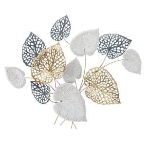 Decoración de Pared Metálica Floral de Diseño Moderno y Alta Tendencia, Escultura de Pared de Alambre, Arte de Pared de Hierro, Tamaño Personalizado - Product Image 5