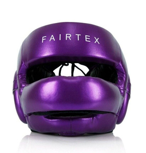 อุปกรณ์ป้องกันศีรษะสำหรับชกมวย Fairtex สีเขียว ทำจากหนัง PU ป้องกันเต็มใบหน้า สำหรับผู้ใหญ่ ใช้ได้ทั้งชายและหญิง อุปกรณ์ฝึกซ้อมกีฬา - Product Image 5