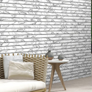 Azulejos de Porcelana Premium para Paredes y Pisos Exteriores, 300x600mm, Patrón de Alta Profundidad para Arquitectura Moderna - Product Image 5