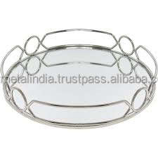 ถาดเสิร์ฟโลหะในรูปลักษณ์ใหม่สำหรับเสิร์ฟอาหารและของตกแต่ง - Product Image 4