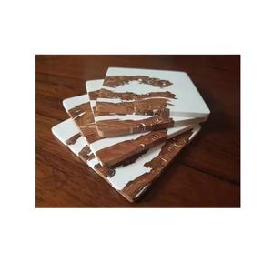 High Quality Home Bar Decoration <b>Coaster</b> for Cup Leaf <b>Coaster</b> Monstera Shaped Ceramic Green <b>Silver</b> Gold Accessories Europe Style - Product Image 1