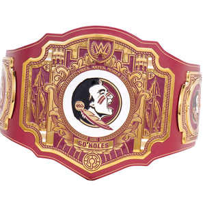 Florida State Seminoles Championship Belt Customizable Wrestling Belt High Quality Collectible Sports Title Belt for Fans - Product Image 2