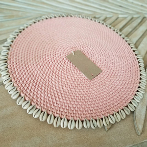 Mantel Individual de Ratán Natural Hecho a Mano, Estilo Boho, Ecológico, Decoración de Mesa, Calidad Premium, Fabricante Mayorista - Product Image 1