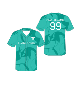เสื้อเบสบอลแบบกำหนดเอง คอวี แขนสั้น พิมพ์ลายแบบซับลิเมชั่น โพลีเอสเตอร์ แห้งเร็ว สำหรับผู้ใหญ่ ทุกเพศ ทุกฤดู พิมพ์ชื่อทีมและโลโก้ด้านหน้า - Product Image 2